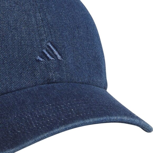 Adidas Womens Medium Blue Denim Saturday Baseball Adjustable Cotton Athletic Hat main image 6